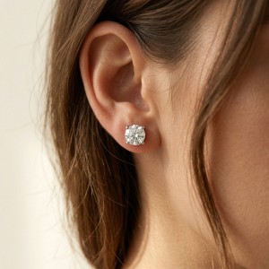 Boucles d’oreilles en argent