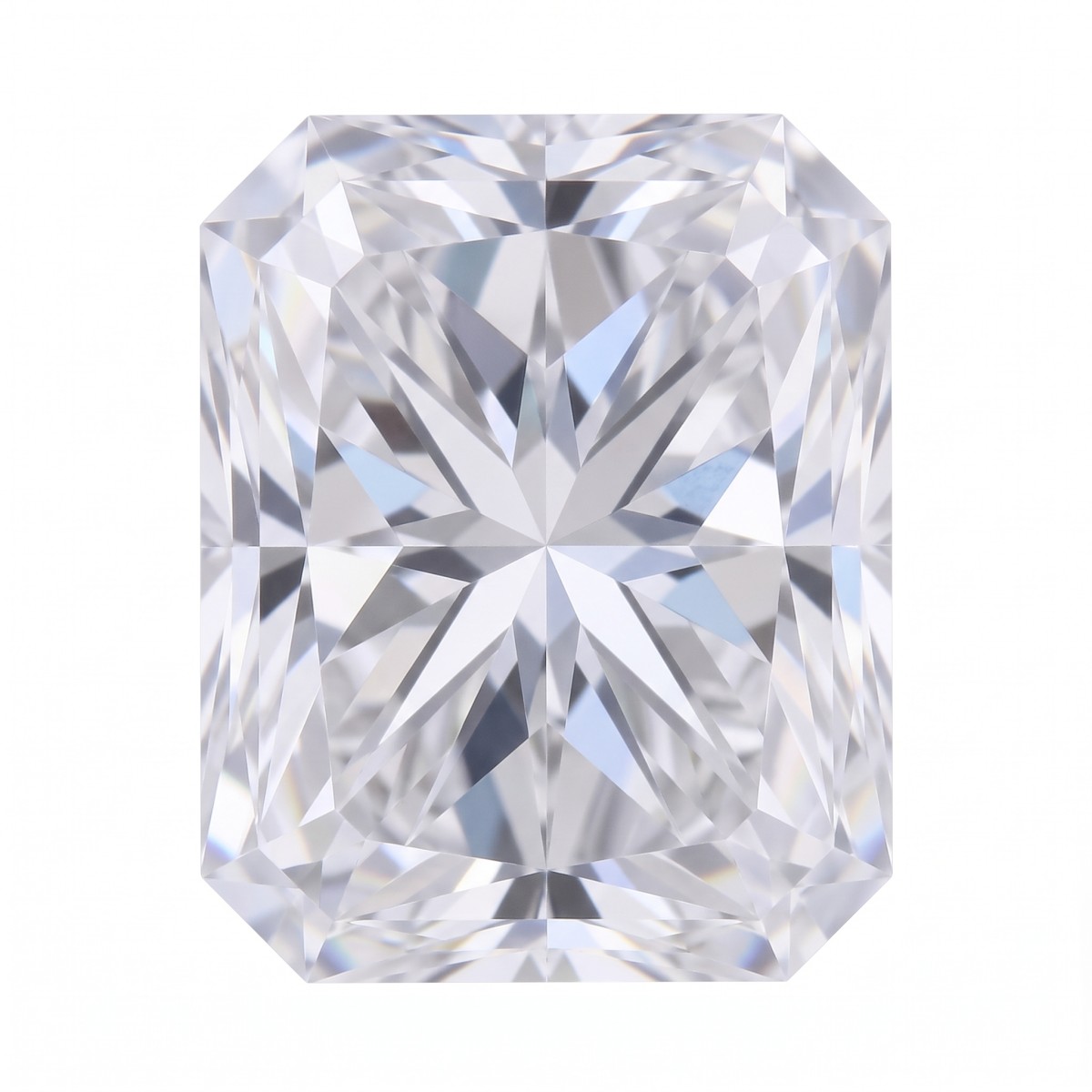 Pierres de moissanite non montées - Taille radiant