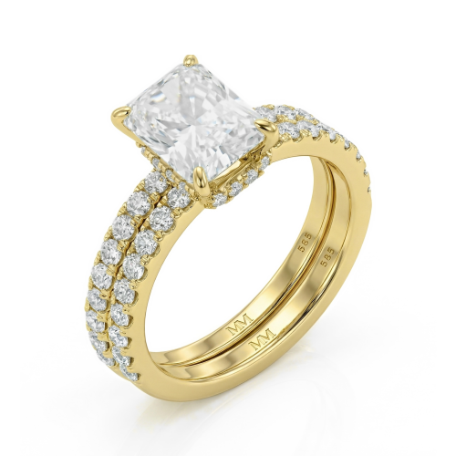 Celestial Harmony Set - Astra et Starlet, ensemble en moissanite