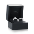 Fiorine - Ensemble bague de fiançailles et alliance en moissanite taille ovale au motif végétal