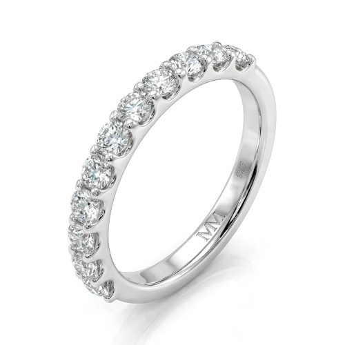 Evertina - Bague d’éternité en moissanite