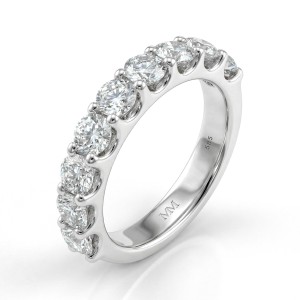 Evertina - Bague d’éternité en moissanite Evertina - Bague d’éternité en moissanite
