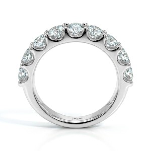 Evertina - Bague d’éternité en moissanite