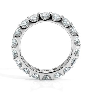 Evertina - Bague d’éternité en moissanite
