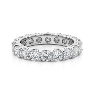 Evertina - Bague d’éternité en moissanite