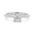 Ava - Bague en moissanite