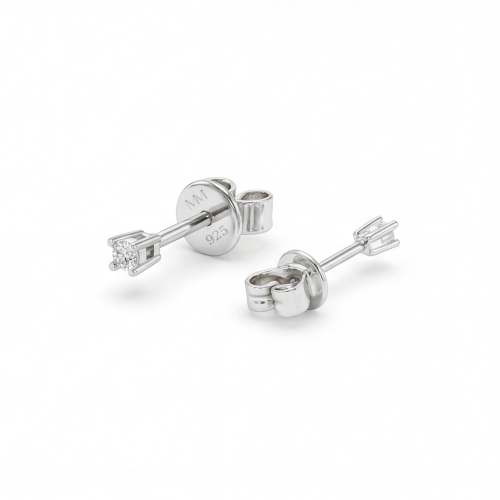Nova - Puces d’oreilles en moissanite