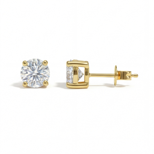 Nova - Puces d’oreilles en moissanite