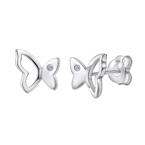 Butterfly Beauty - Puces d’oreilles en moissanite