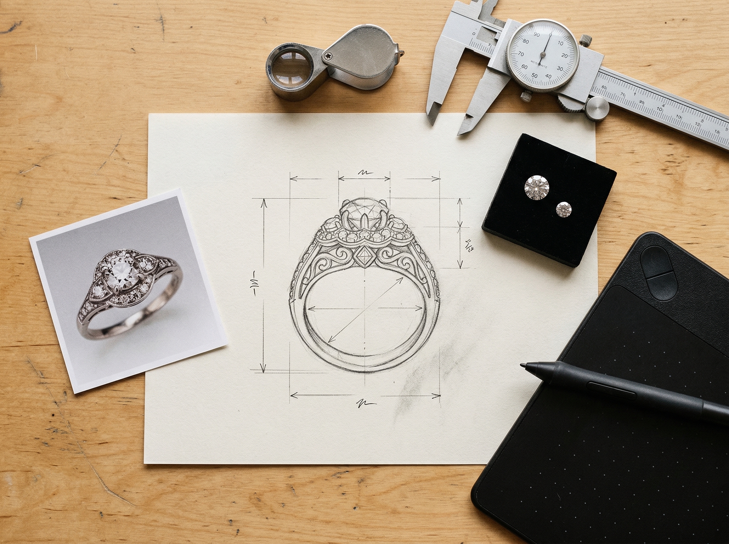 Conception de bijou en 3D